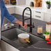 Volcano Gray - BLANCO Precis SILGRANIT 32" Super Single Undermount Kitchen Sink
