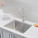 BLANCO Quatrus R15 25" Single Bowl Dual Mount Stainless Steel Laundry Sink