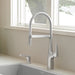 Pvd Steel - BLANCO Rivana Semi-Pro Pull-Down Dual-Spray Kitchen Faucet