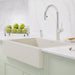 Soft White - BLANCO Vintera SILGRANIT 30" Single Bowl Apron-Front Farmhouse Sink