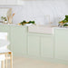 Soft White - BLANCO Vintera SILGRANIT 30" Single Bowl Apron-Front Farmhouse Sink
