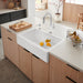 White - BLANCO Vintera SILGRANIT 30" Single Bowl Apron-Front Farmhouse Sink