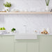 White - BLANCO Vintera SILGRANIT 30" Single Bowl Apron-Front Farmhouse Sink