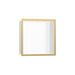 hansgrohe XtraStoris Individual Wall Niche Matte White with Design Frame 12"x 12"x 4"
