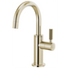 Brizo Litze 61343LF Beverage Faucet with Arc Spout and Knurled Handle
