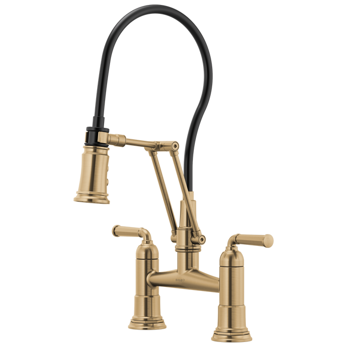 Articulating Bridge Faucet