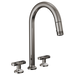 Brizo Kintsu: Widespread Pull-Down Faucet with Arc Spout - Less Handles