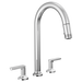 Brizo Kintsu: Widespread Pull-Down Faucet with Arc Spout - Less Handles
