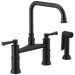 Bridge Faucet with Side Sprayer