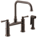 Bridge Faucet with Side Sprayer