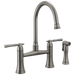 Bridge Kitchen Faucet with Side Sprayer