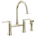 Bridge Kitchen Faucet with Side Sprayer
