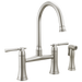 Bridge Kitchen Faucet with Side Sprayer