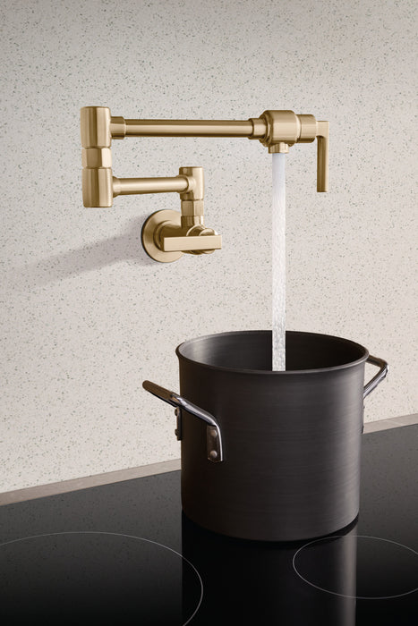 Brizo Kintsu 62806LF Wall Mount Pot Filler with Lever Handle