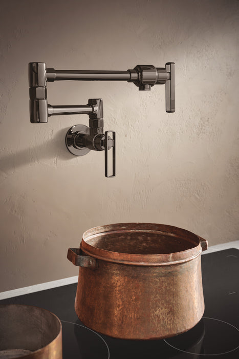 Brizo Kintsu 62807LF Wall Mount Pot Filler with Knob Handle