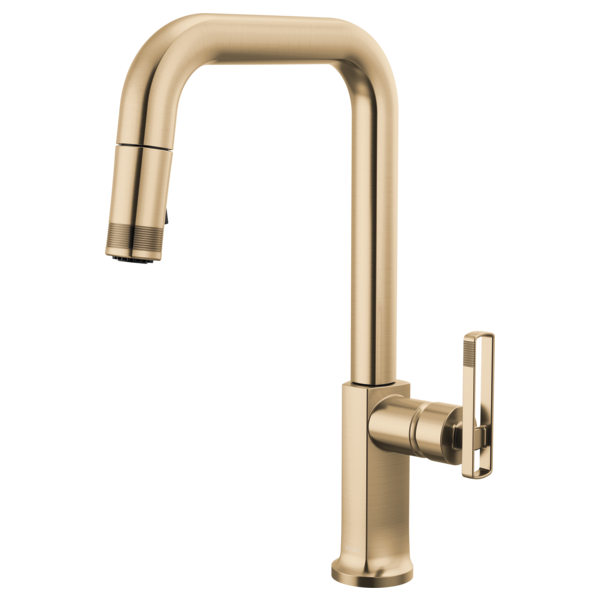 Brizo Kintsu 63007LF Pull-Down Faucet with Square Spout - Less Handle
