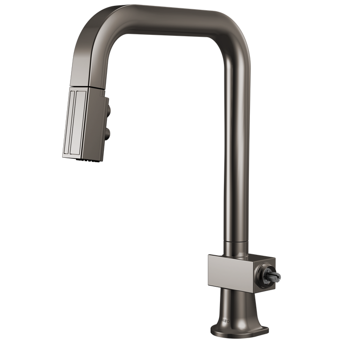 Brizo Frank Lloyd Wright 63023LF Pull-Down Kitchen Faucet with Square Spout - Less Handle