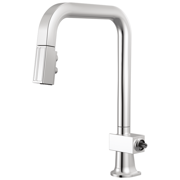 Brizo Frank Lloyd Wright 63023LF Pull-Down Kitchen Faucet with Square Spout - Less Handle