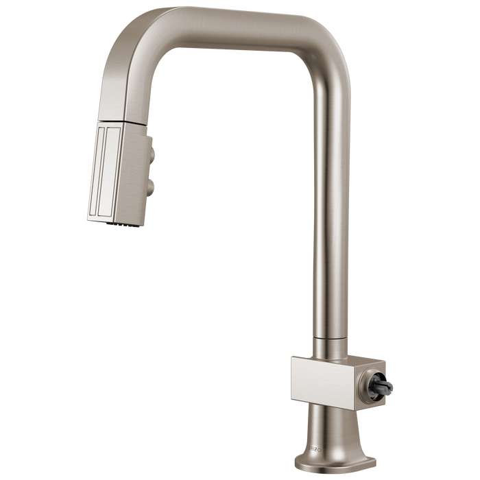 Brizo Frank Lloyd Wright 63023LF Pull-Down Kitchen Faucet with Square Spout - Less Handle