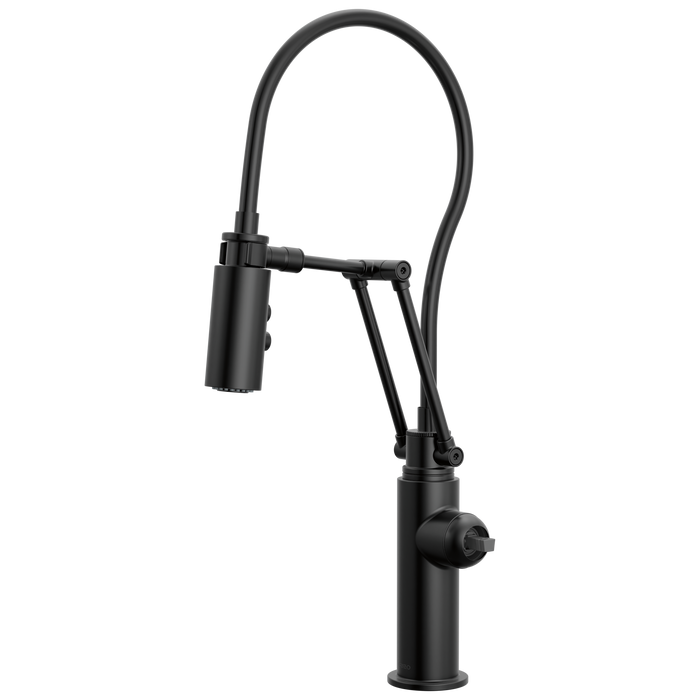 Brizo Odin 63221LF Articulating Kitchen Faucet - Less Handle