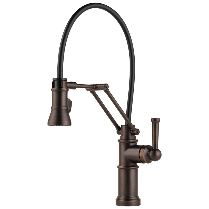 Single Handle Articulating Kitchen Faucet