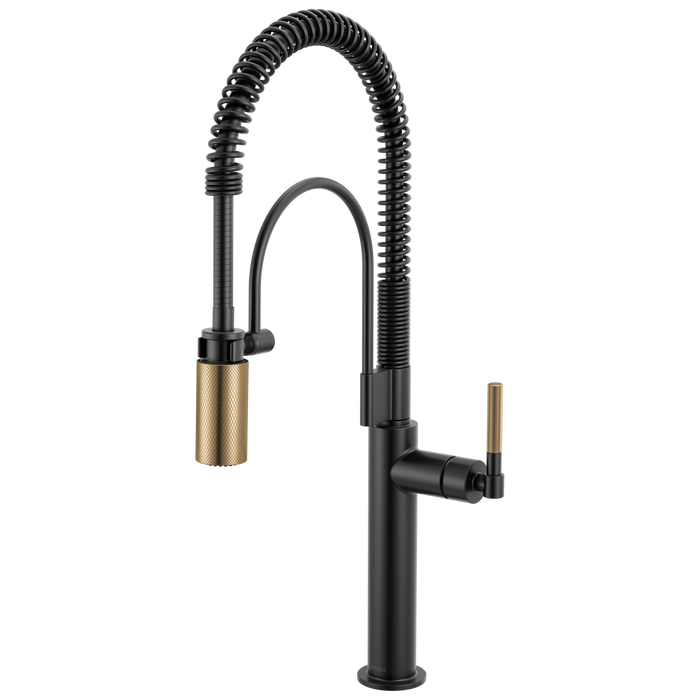 Brizo Litze 63343LF Semi-Professional Kitchen Faucet - Knurled Handle