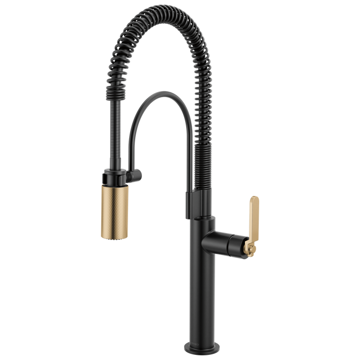 Brizo Litze 63344LF Semi-Professional Kitchen Faucet - Industrial Handle