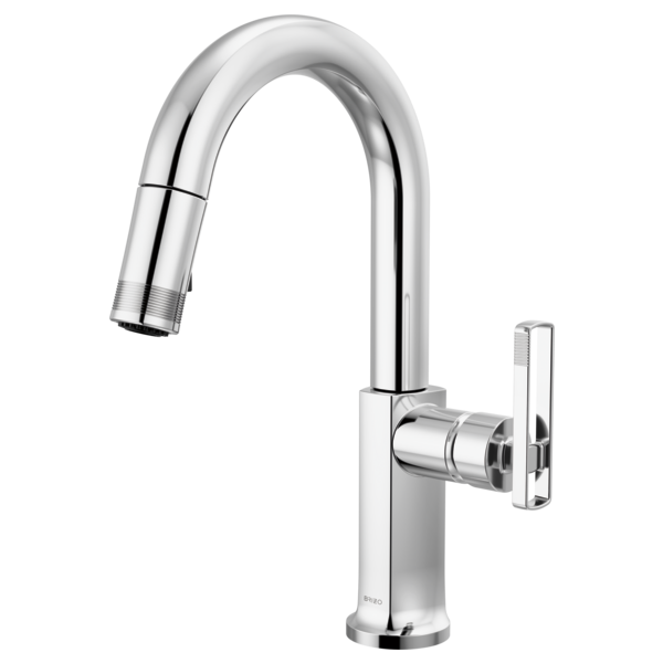 Brizo Kintsu 63906LF Pull-Down Prep Faucet with Arc Spout - Less Handle