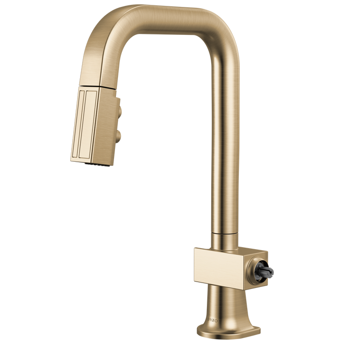 Brizo Frank Lloyd Wright 63923LF Pull-Down Prep Faucet with Square Spout - Less Handle