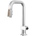 Brizo Frank Lloyd Wright 63923LF Pull-Down Prep Faucet with Square Spout and Wood/Concrete Wand - Less Handle