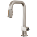 Brizo Frank Lloyd Wright 63923LF Pull-Down Prep Faucet with Square Spout and Wood/Concrete Wand - Less Handle