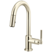 Brizo Litze 63943LF Pull-Down Prep Faucet with Arc Spout - Knurled Handle