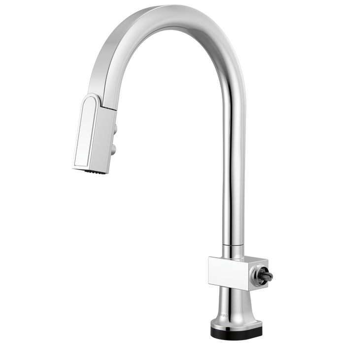 Brizo Frank Lloyd Wright 64022LF SmartTouch Pull-Down Kitchen Faucet with Arc Spout - Less Handle