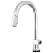 Brizo Frank Lloyd Wright 64022LF SmartTouch Pull-Down Kitchen Faucet with Arc Spout - Less Handle