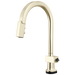 Brizo Frank Lloyd Wright 64022LF SmartTouch Pull-Down Kitchen Faucet with Arc Spout - Less Handle