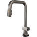 Brizo Frank Lloyd Wright 64023LF SmartTouch Pull-Down Kitchen Faucet with Square Spout and Wood/Concrete Wand - Less Han