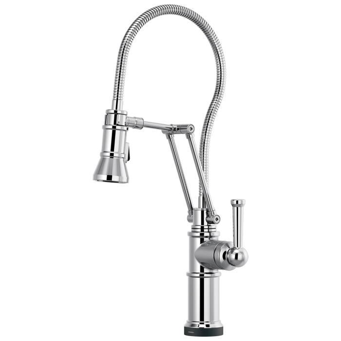 SmartTouch Articulating Kitchen Faucet With Finished Hose