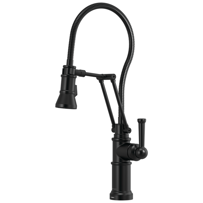 Smarttouch Articulating Faucet With Finished Hose