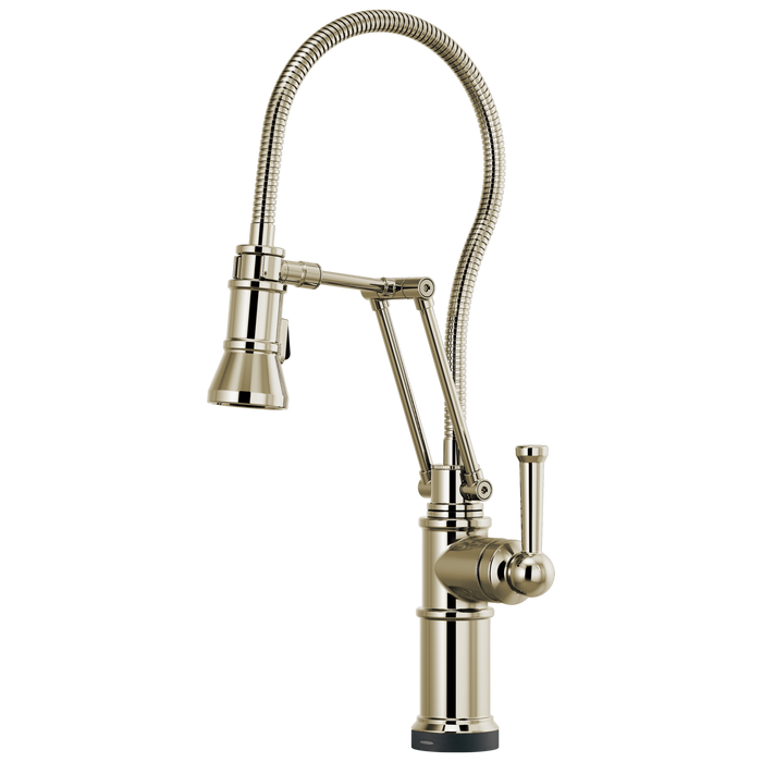 SmartTouch Articulating Kitchen Faucet With Finished Hose