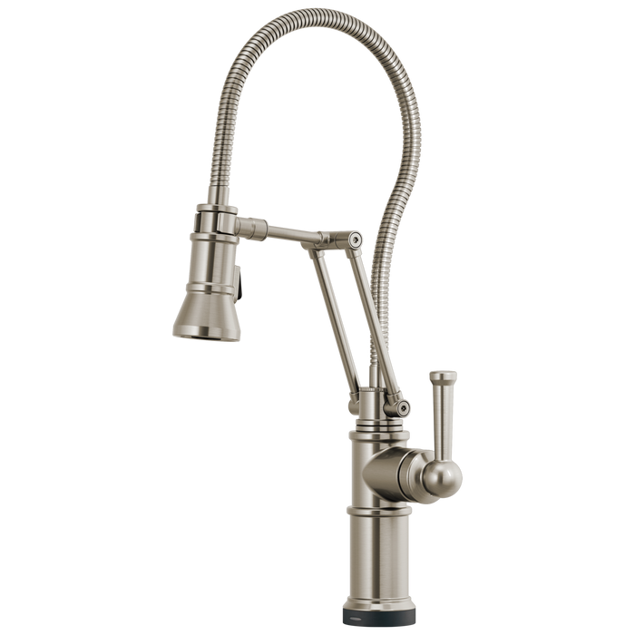 SmartTouch Articulating Kitchen Faucet With Finished Hose
