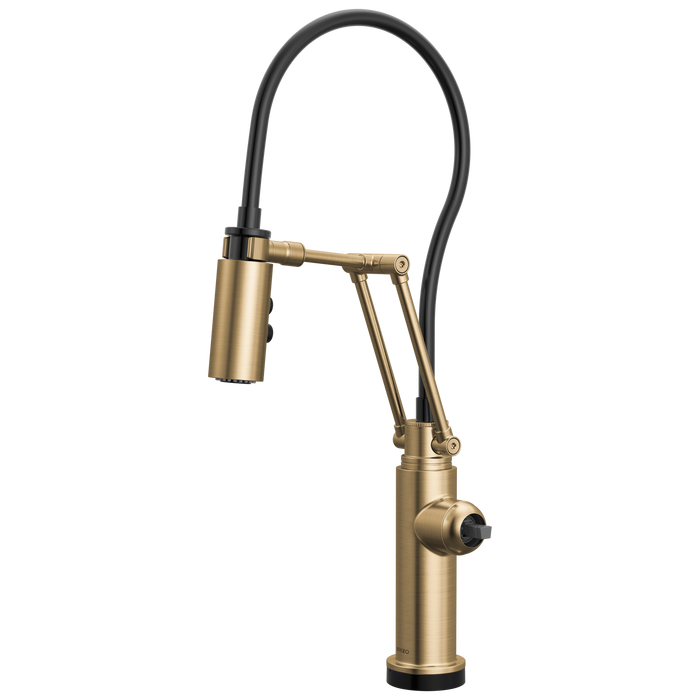 Brizo Odin 64221LF SmartTouch Articulating Kitchen Faucet - Less Handle