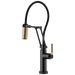 SmartTouch Articulating Kitchen Faucet with Knurled Handle