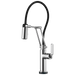 SmartTouch Articulating Kitchen Faucet with Industrial Handle