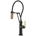 SmartTouch Articulating Kitchen Faucet with Industrial Handle