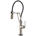 SmartTouch Articulating Kitchen Faucet with Industrial Handle