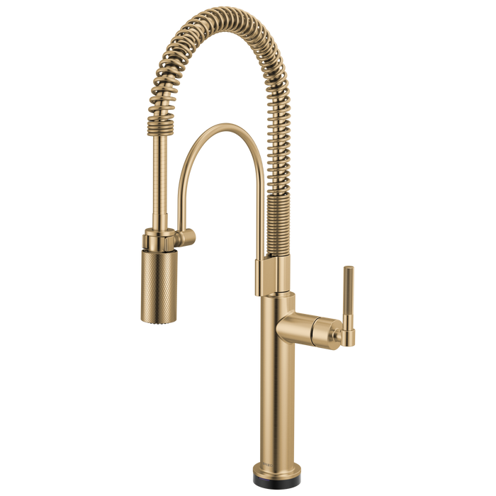 Brizo Litze 64343LF SmartTouch Semi-Professional Kitchen Faucet - Knurled Handle