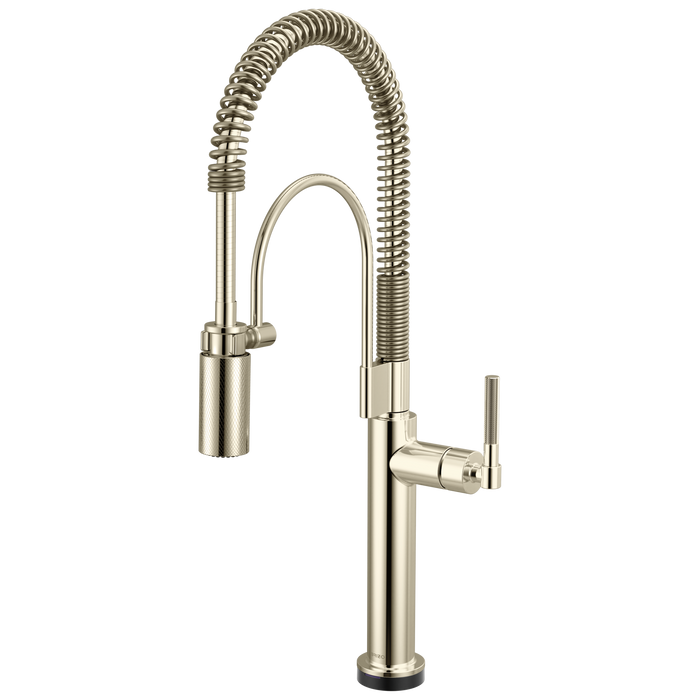 Brizo Litze 64343LF SmartTouch Semi-Professional Kitchen Faucet - Knurled Handle