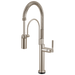 Brizo Litze 64343LF SmartTouch Semi-Professional Kitchen Faucet - Knurled Handle