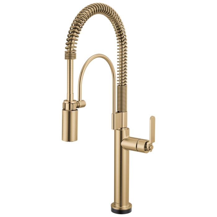 Brizo Litze 64344LF SmartTouch Semi-Professional Kitchen Faucet - Industrial Handle