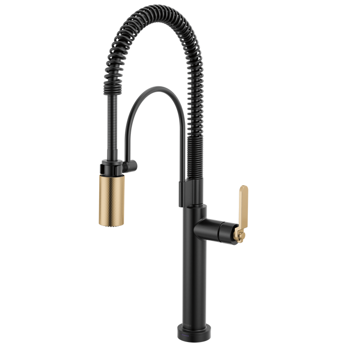Brizo Litze 64344LF SmartTouch Semi-Professional Kitchen Faucet - Industrial Handle